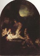 The Descent from the Cross (mk33) REMBRANDT Harmenszoon van Rijn